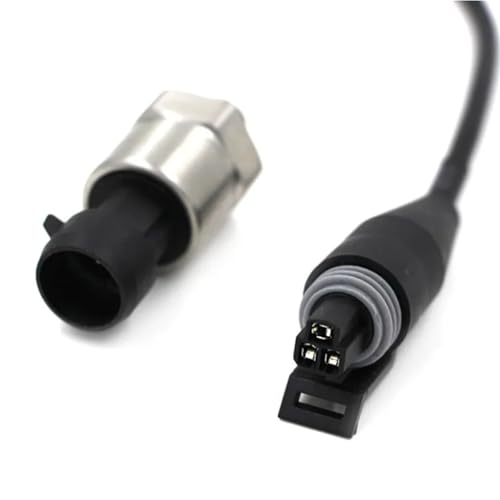 Transmisor de sensor de presión de 1/8 de acero transductor universal de 14.5 a 30 psi 3