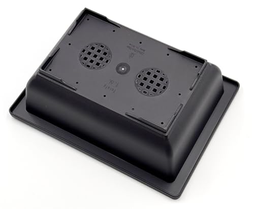 Pots de bonsaï rectangulaires en plastique avec coupelles | Lot de 8