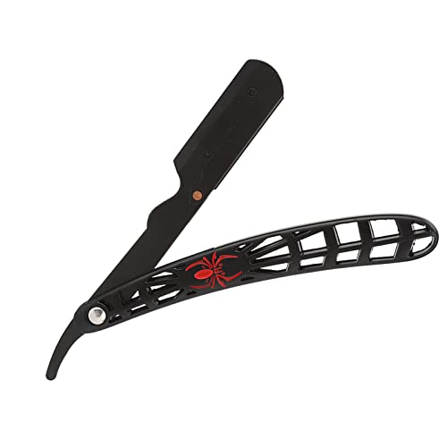 Suporte de Lâmina de Barbeiro, Suporte de Lâmina Reto Ergonômico Seguro Em Aço Inoxidável Profission
