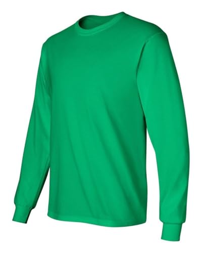 BILLIONHATS 6 Pack Big & Tall Long Sleeve Colorful T-Shirts for Mens 100% Cotton - Crew Neck Bulk Tees Wholesale Packs4