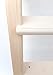 Escalera de madera con tacos, ancho variable de litera, color granero (longitud...