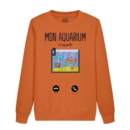 Sweat enfant mon aquarium m'appelle idéal pour l'école et les loisirs
