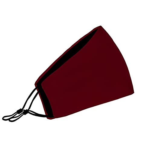 Image of Washable Face Mask with Adjustable Ear Loops & Nose Wire - 3 Layers, Made in USA