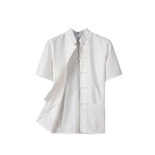 Chemisier manches courtes coton homme style chinois fini la chaleur habillez-vous chic