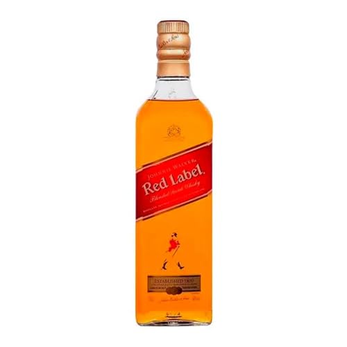 Johnnie Walker, Whisky Red Label, Kit com 2 Garrafas, 750ml cada, Blend de 35 Maltes, Aroma Amadeirado com Notas de Manteiga, Cravo e Mel