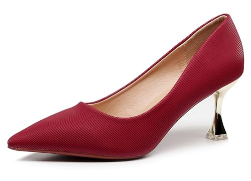 Image of VenusCelia Women's Golden Sun Pump Stiletto Heel Shoe | Dress Shoes