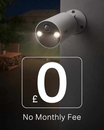 Tapo TC82 2K Battery Security Camera Outdoor Wireless, Indoor & Outdoor CCTV Camera, Colour Night Vision, No Monthly Fee, AI Detection, IP65, 180-Day Battery Life, Works with Alexa & Google - Image 4