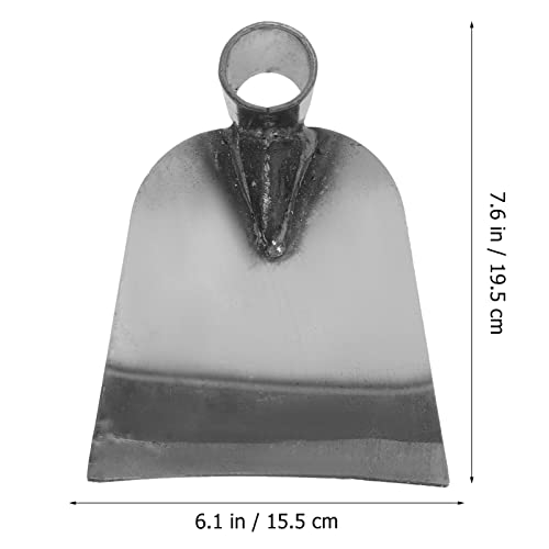Cabezal de azada para jardín de acero inoxidable miniatura 5