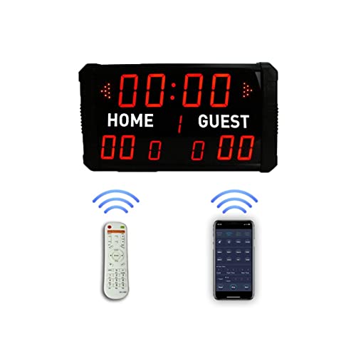 Marcador Digital Multideportivo Indoor con Control Remoto