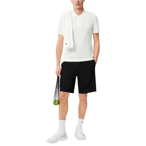 Lacoste Men's Sport Logo Stripe Shorts4
