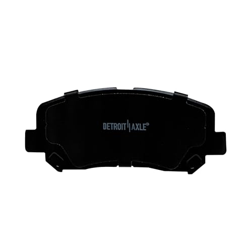 Image of Detroit Axle - Front Ceramic Brake Pads Kit Replacement for 2013 2014 2015 2016 2017 2018 2019 2020 2021 2022 2023 2024 Mazda CX-5