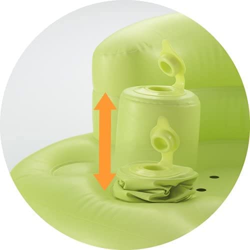 Image of Soft Baby Bath & Floor Seat /Sofa /Chair with inbuilt Inflatable Pump (Japan Soft Baby Bath)