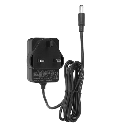 sourcing map DC 5V 1A Charger Power Cord for Record Player, 100-240V AC 5W Universal AC DC Power Supply Adapters for Vinyl Suitcase Turntable Player Security Camera