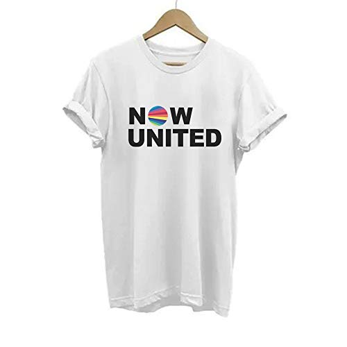 Moletom Canguru Banda Now United + Camiseta Algodão + Boné (P, Tie Dye/Branco)