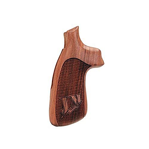 Hogue S&W K/L Frame Round Butt Grips, Convert Pau Miculek CM, Checkered