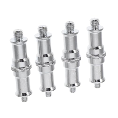 Image of 1 /4 to 3 /8 Screw Adapter 4Pcs Stainless Steel Standard Camera Mount