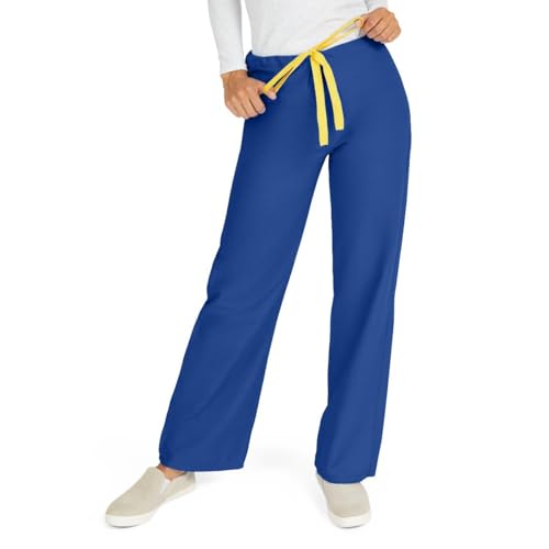 AngelStat Style 600 Unisex Scrub Pants with Angelica Color Coding - Sapphire