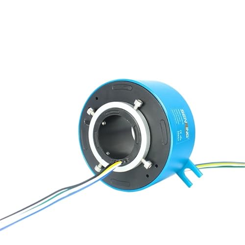 Collecteur tournant creux de 60mm de diamètre intérieur pour câblage électrique 10A