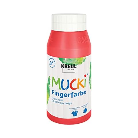 MUCKI Fingerfarbe Rot 750 ml Cover