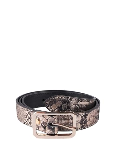 Ceinture femme gris Yes-zee X213 vg00 de qualité supérieure