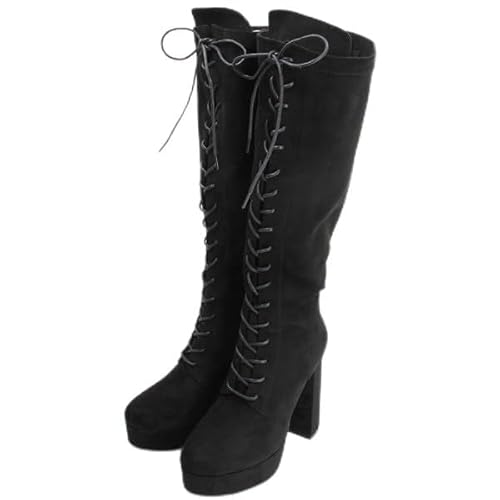 [�g�~�G�R] ����҂ݏグ�u�[�c �����O�u�[�c �`�����L�[�q�[�� BLACK/S LL/24.5�`25.0cm
