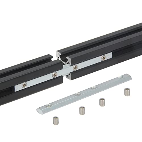 Befenybay 10PCS Straight Line Inside Connector Joint Bracket Length 3.9 Inch with M5 Screws for 6mm T Slot Aluminum Extrusion Profile 2020 Series - Image 3