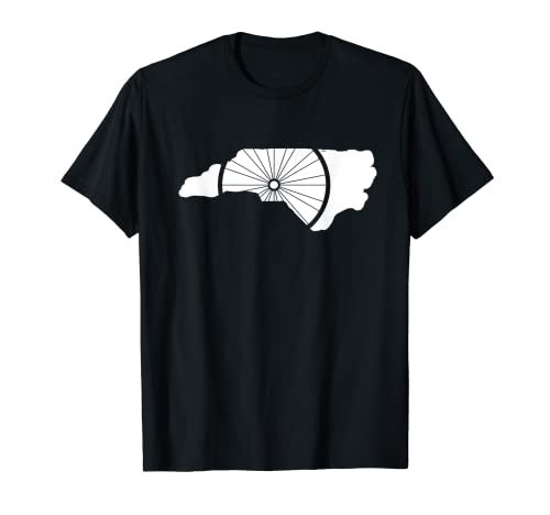 North Carolina Bicycle & Cycling T-Shirt