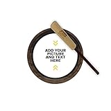 ESH Custom Glass Turkey Pot Calls for Hunting – Walnut - Personalized Turkey Calls & Lures with Custom Photo & Text