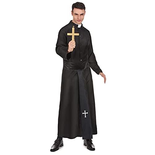 DEGUISE TOI Disfraz de cura clásico para hombre - L