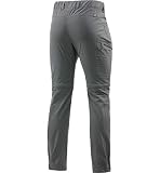 Haglöfs 603818_2EA LITE Zip Off Pants męskie spodnie Magnetite, krótkie, rozmiar S