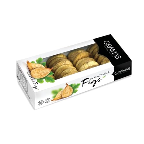Gramas higos secos turcos – 1ª calidad, 800 g | Premium, natural y rico en nutrientes, perfecto como aperitivo o para cocinar