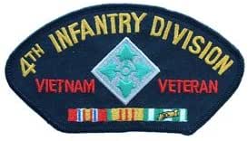 Amazon.com: LLS Smile Sticker Patch 4th Infantry Division Vietnam ...