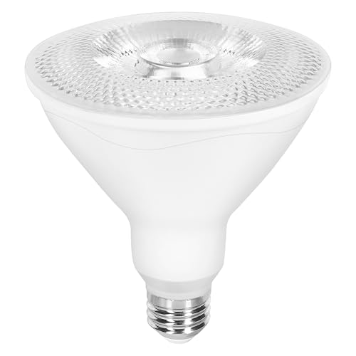 Sylvania PAR38 High Output Flood LED Light Bulb, 250W = 23W, Wet Rated, Universal Voltage, Non-Dimmable, Medum Base, 2650 Lumens, 3000K Neutral White - 1 Pack (41551)