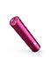 Xcentz Mini Portable Charger, (Smallest) 3350mAh Compact Battery Pack with Flashlight, Premium Aluminum Lipstick-Sized Pocket Power Bank Backup Phone Charger for iPhone XS/X/8/7, Android Smartphones