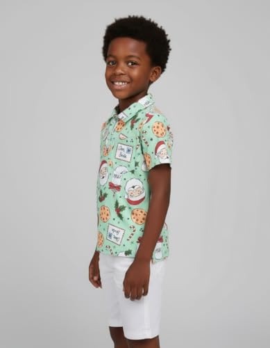 Image of Unique Baby Moisture Wicking Kids Polo Shirts for Toddler Boys Polo Shirt