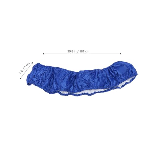 Protector de trampolín de 40'' de tela oxford azul para evitar pellizcos 2