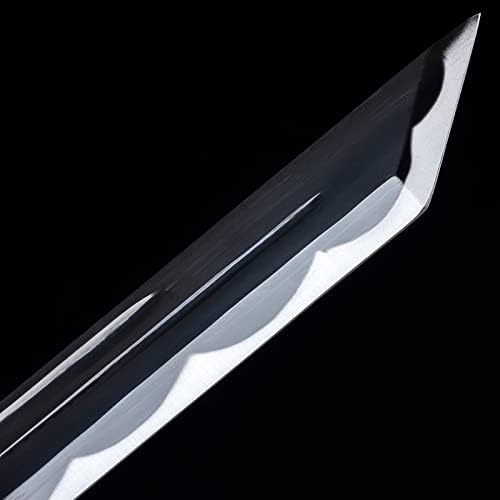 Hand Ground Full Tang Katana Personality Skull Handle High Toughness Tang Transverse Knife Sharp Sword - Image 9