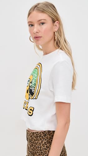 Junk Food Women's Packers Game Time MN Crop Tee4