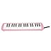 Melodica 37 Keys, Portable Wind Musical Instrument for Beginners and Professionals, Easy to Play and Learn, with Blowpipe and Mouthpiece, Made of sturdy ABS Material (Pink)