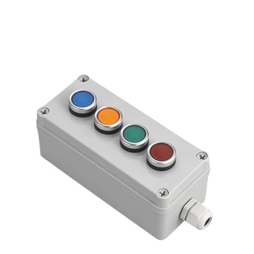 Interrupteur bouton fléché 4P pour réparer et automatiser votre boîte de commande