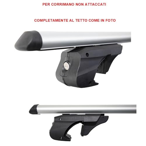 Barres de toit robustes en aluminium homologué Nissan Patrol 2015 - 3