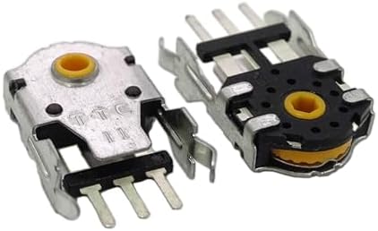SEEXDDT 2PCS 11mm Encoders Wheel Decoders Gold/Green/Gold Cores for RIAVL 300 600 700 Smooth Scrolling Accessory