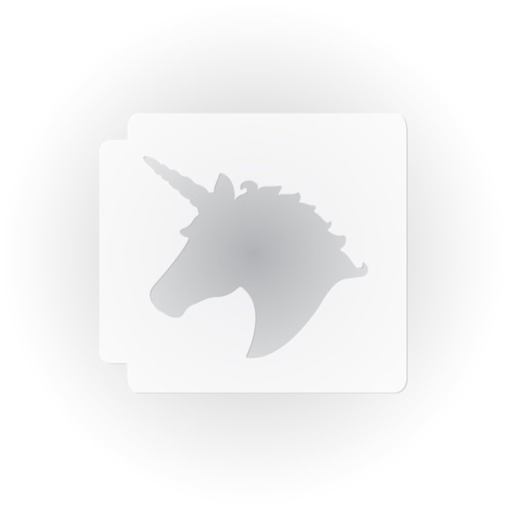 Generic Unicorn 783-366 Stencil (2 inch), White