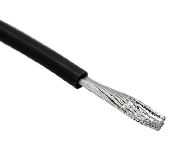 産業用ケーブル、 UL3135シリコンワイヤー 1～20メートル 耐高温200℃＆耐寒性-50℃ 難燃性ケーブル(13awg,3m)