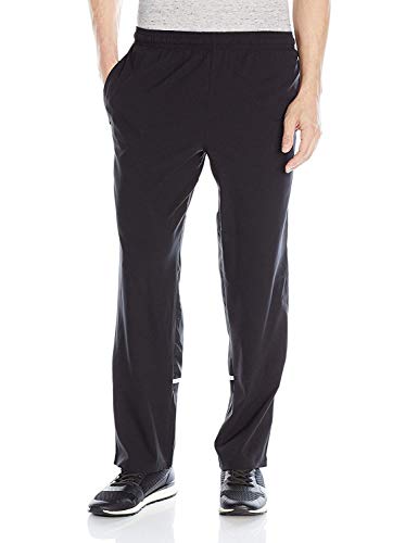 Hanes Men's Sport Performance Running Pant with Pockets, Black, XL