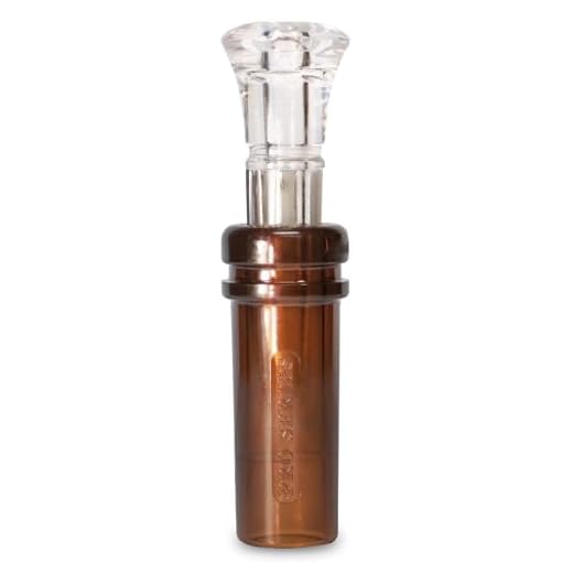 Duck Commander Jase Robertson Pro Series Duck Call, Hi-Ball - Durable Plastic, Single Reed, Mallard Hen Sound, Hunting Waterfowl Lanyard Accessories