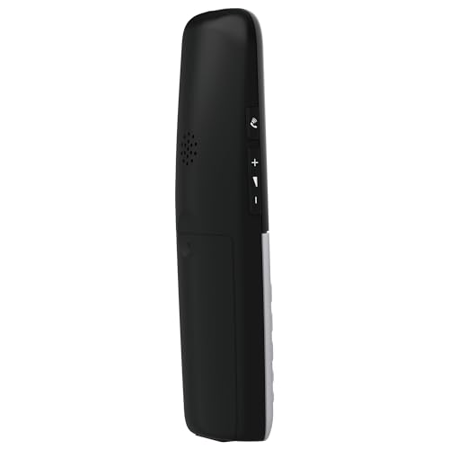 Panasonic KX-TGUA40EXB zusätzliches Mobilteil für Digitale Schnurlostelefone KX-TGU430/KX-TGU410, LCD-Display, FavoritenTaste,extra laut,hörgerätekompatibel, Hauptgerät erforderlich, Schwarz & Silber