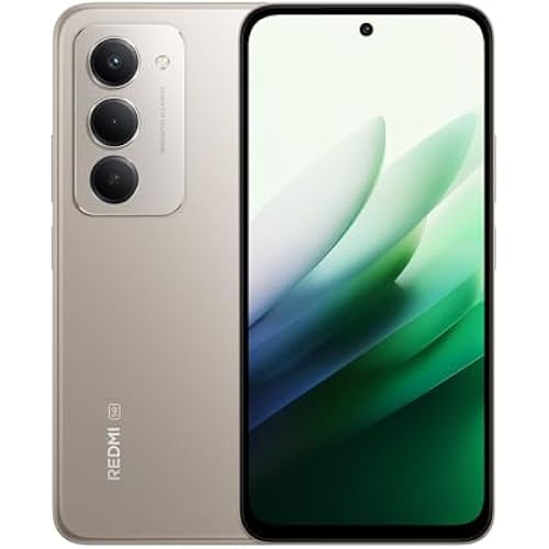 XIAOMI Redmi 15 5G NFC (Compatible with Tmobile Tello Mint & Global) (128GB + 4GB) Unlocked Dual SIM 6.9" 50MP Model 25057RN09E (Titan Gray)