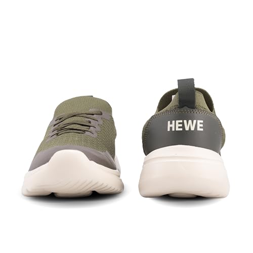 Image of Hewe Men's Magnetic Sports Shoes | Lightweight Walking, Jogging & Gym Shoes | Breathable Mesh Upper | Cushioned Comfort | Diabetic & Orthopedic Support