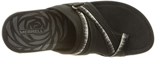 Merrell Womens Terran 3 Cush Post Sandal, Black, 9 Us #TOP4